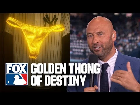Derek Jeter wore a GOLDEN THONG to end his batting slump with the Yankees | MLB on FOX