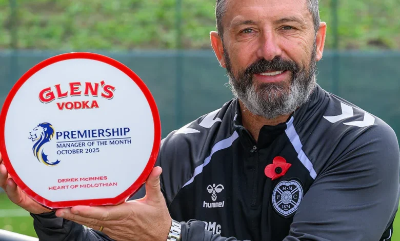 Derek's hat-trick of awards