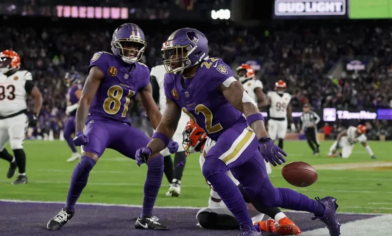 Derrick Henry passes Jim Brown in the Ravens star's run toward history