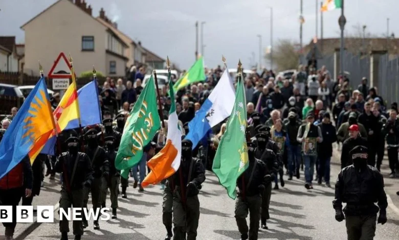 Derry Easter parade: Trial begins for four accused over IRA support