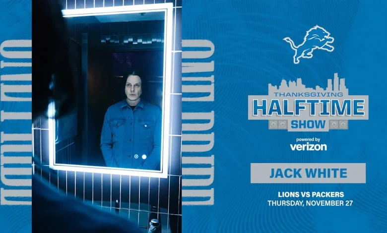 Detroit Lions Thanksgiving Halftime Show powered by Verizon to feature performance by Detroit rocker Jack White