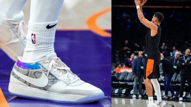 Devin Booker Debuts Nike Book 1 “What The” White PE