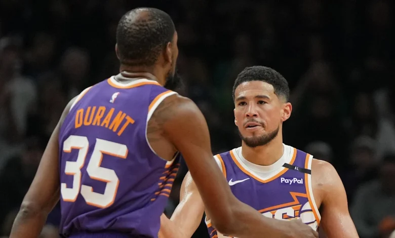 Devin Booker Reacts to Kevin Durant’s Absence Tonight