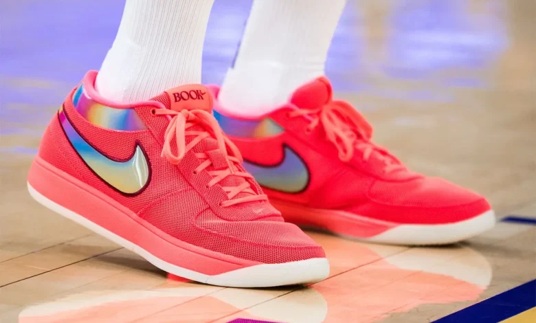 Devin Booker Showcases Nike Book 1 "Desert Aurora" PE Against Warriors