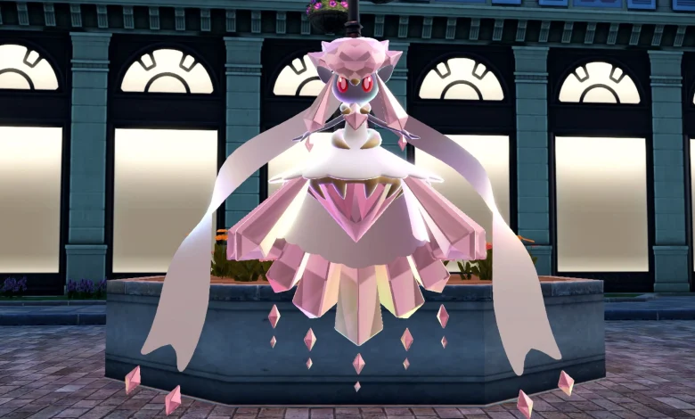 Diancie and Mega Diancie are now available in a new mission in Pokemon Legends Z-A