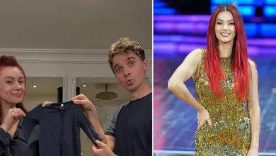 Dianne Buswell hints at baby bump as she jokes about ‘hanging up her dance shoes’ amid BBC Strictly exits