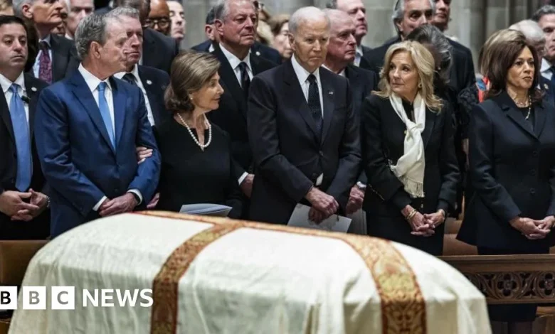 Dick Cheney: Bush lauds ex-vice-president as 'thinker and listener' at funeral