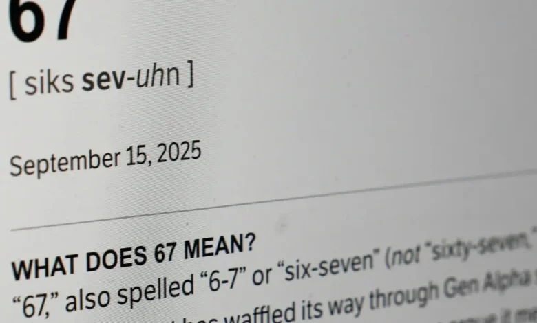 Dictionary.com risks Gen Z mockery by crowning ‘6-7’ as word of the year