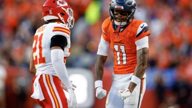 Did officials miss a Broncos penalty on pass play that set up winning field goal?