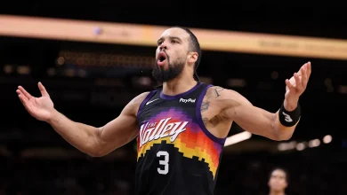 Dillon Brooks fined $25K for 'lewd gesture' (a crotch chop) after wild basket in Suns win