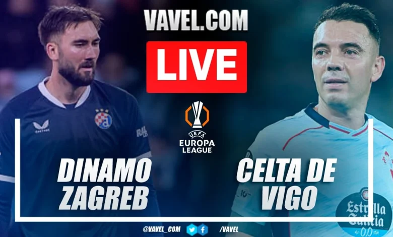 Dinamo Zagreb vs Celta LIVE Score Updates in UEFA Europa League Match
