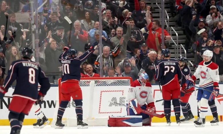 Direct : Voronkov donne deux buts d’avance aux Jackets