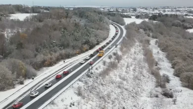 Disruption on the roads as region wakes up to snow | ITV News
