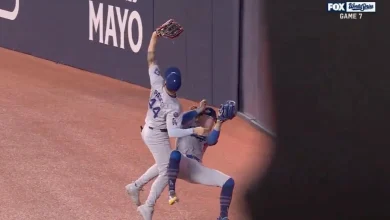 Dodgers’ Andy Pages makes unreal catch to prevent World Series walk-off in 9th inning