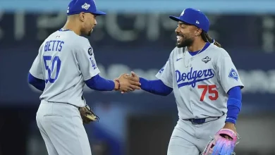 Dodgers star Mookie Betts loses it over David Ortiz ‘My Dawg’ shirt