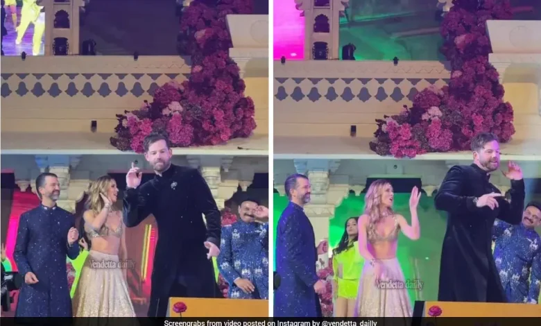 Donald Trump Jr, Girlfriend Dance To Bollywood Song At Udaipur Wedding