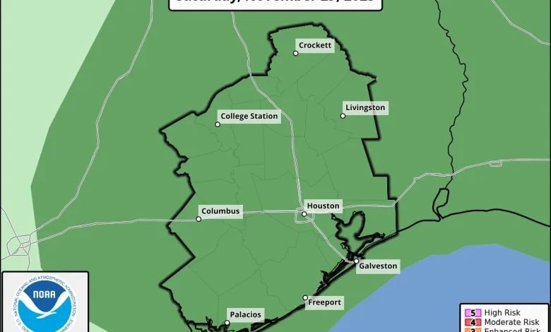 Doorbusting deals on more winter-like weather possible by Sunday and especially Monday in Houston