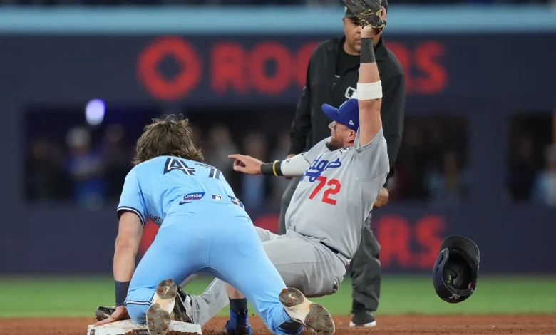 Double trouble: Barger gets caught off second base as Blue Jays' rally fizzles in Game 6 of Series