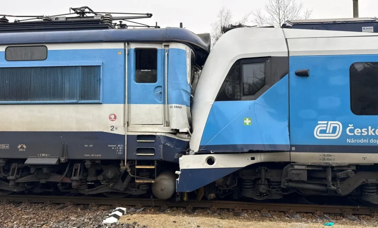 Dozens injured after two passenger trains collide in Czech Republic