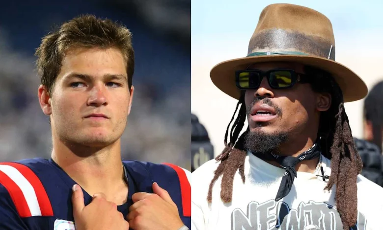 Drake Maye responds to Cam Newton's 'fool's gold' comments: 'I don't even know what show he's on'