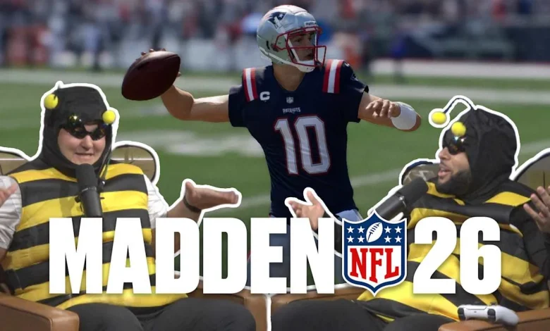 Drake Maye & the Patriots Offense Explodes vs. Falcons | Week 9 Madden 26 Sim
