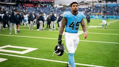 Dre'Mont Jones, Titans OLB, traded to Baltimore Ravens | Source