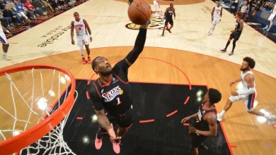 Drummond’s scoring outburst not enough to lift Sixers over Pistons in second night of back-to-back