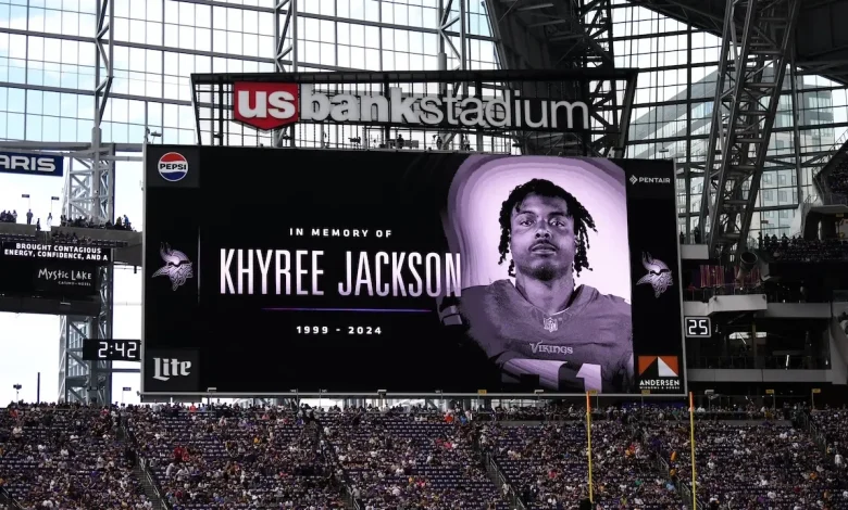 Drunk driver pleads guilty to crash that killed Vikings' Khyree Jackson