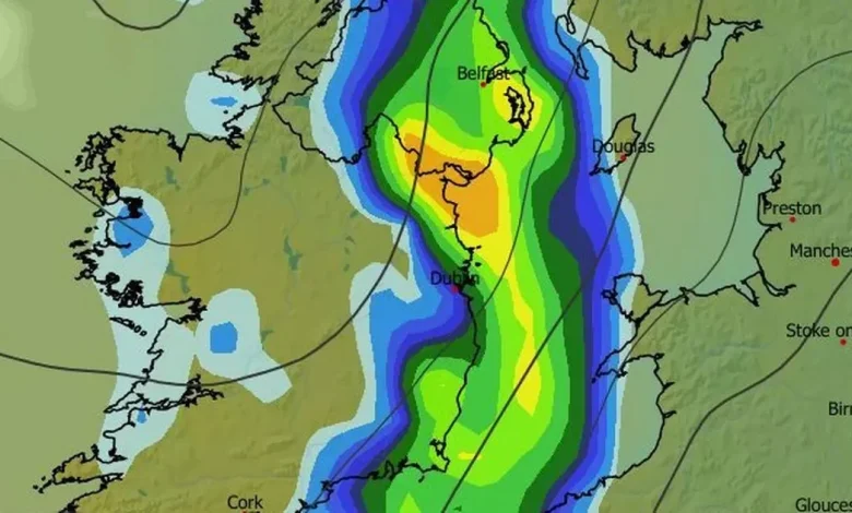 Dublin weather: Met Eireann's warning of minus temperatures as wet days ahead