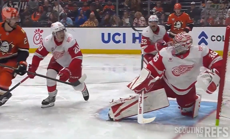 Ducks’ Kreider Awarded Goal After Wings’ Gibson Dislodges Net