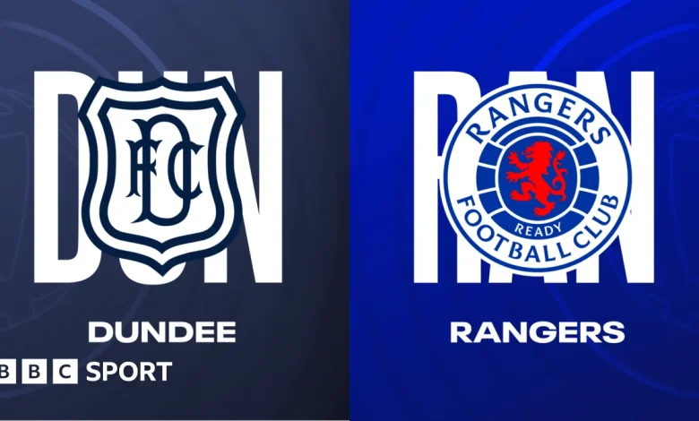 Dundee vs Rangers: Scottish Premiership text updates & match report