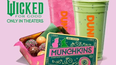 Dunkin' celebrates 'epic conclusion' of 'Wicked' franchise with themed menu, merch