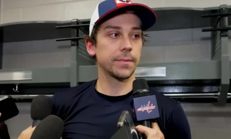 Dylan Strome heartbroken after wife Tayler gives birth to third child during Capitals game in Montreal: ‘There was nothing I could do to get there’