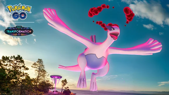 Dynamax Lugia Debuts in Pokémon GO Max Battle Weekend
