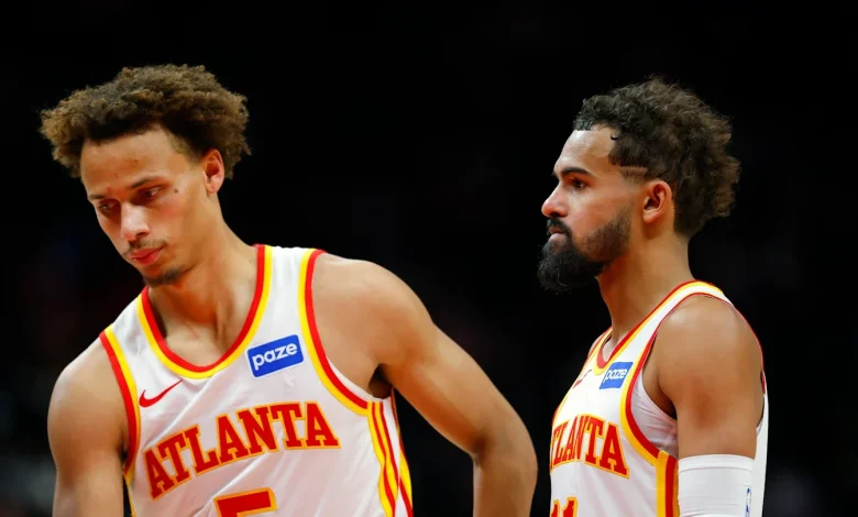 Dyson Daniels is playing Trae Young right off of the Hawks