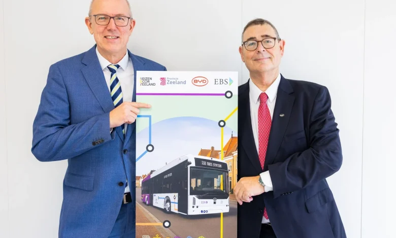EBS orders 73 electric buses from BYD for Zeeland
