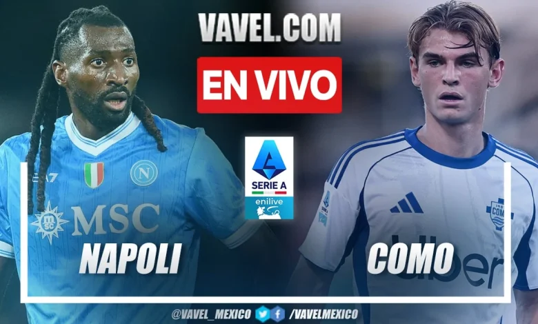 EN VIVO hoy en Serie A (0-0) Napoli vs Como EN VIVO: A no despegarse de la cima (0-0)