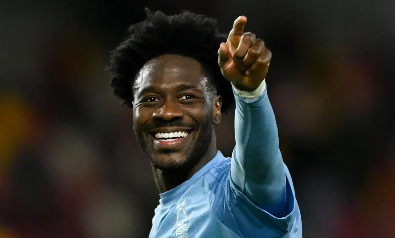 EPL: Boost for Nottingham Forest as Aina returns to training