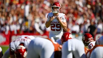 ESPN broadcasters roast Oklahoma kicker for wearing short shorts: 'That should be a penalty'