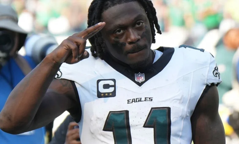 Eagles' Brown in line to play Monday vs. Packers