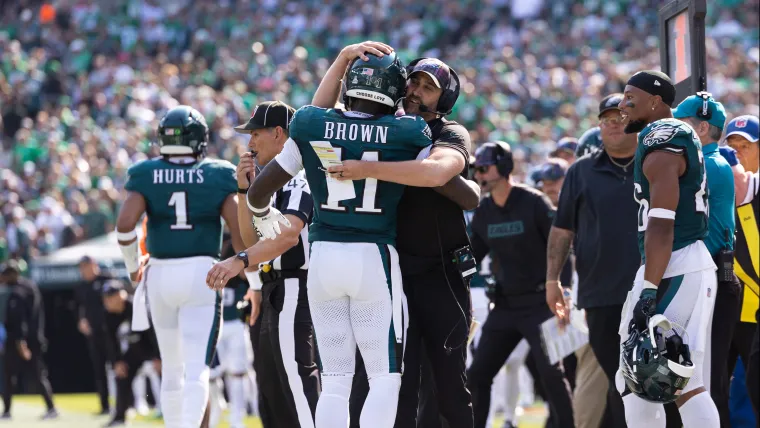 Eagles' Nick Sirianni expresses frustration over constant A.J. Brown questions