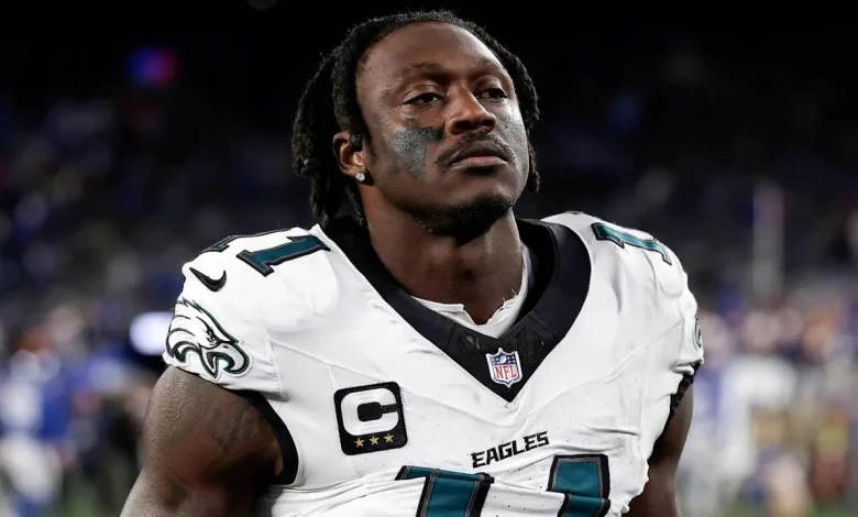 Eagles WR A.J. Brown offers snappy retort when asked whether he's still the same player