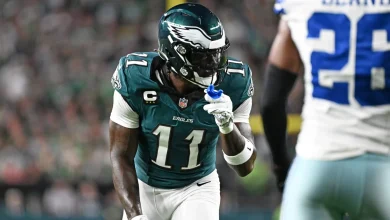 Eagles take early lead on Cowboys on A.J. Brown’s touchdown