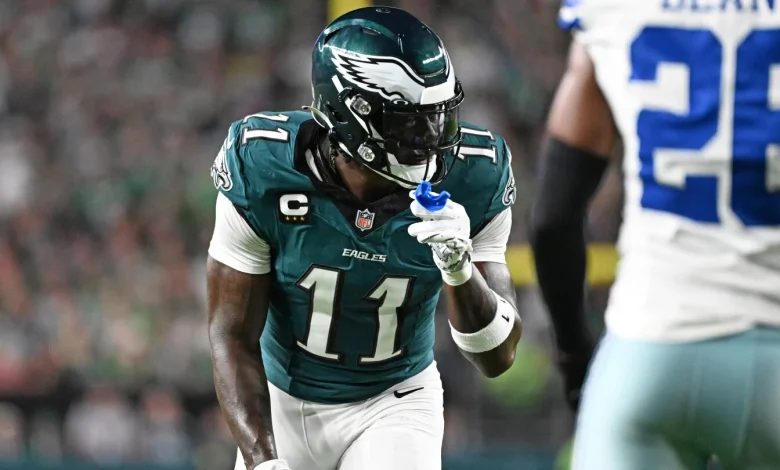 Eagles take early lead on Cowboys on A.J. Brown’s touchdown