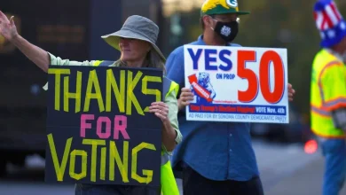 Early California exit polls show majority of voters feel angry or dissatisfied about state of U.S.