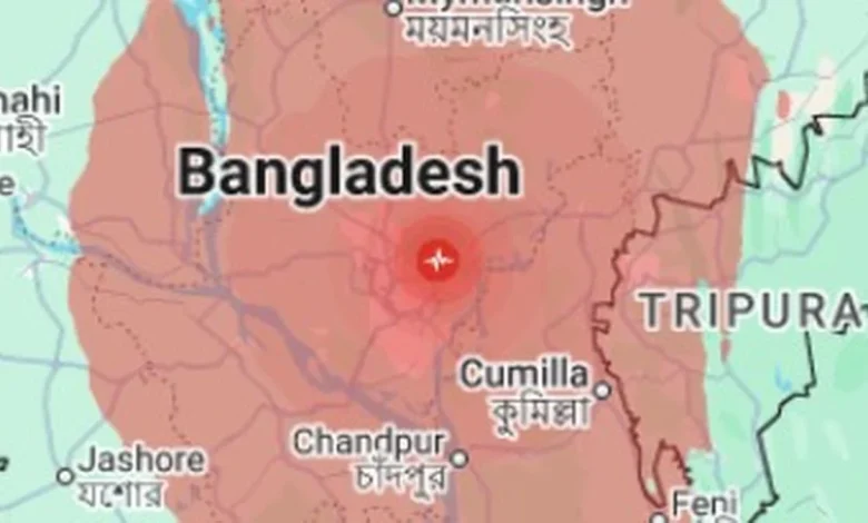 Earthquake of magnitude 5.7 strikes Bangladesh