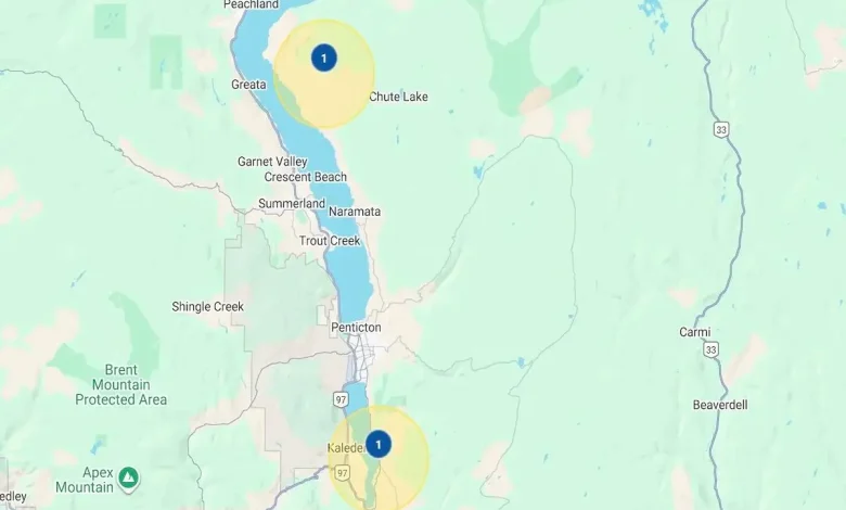 Earthquake rattles two Okanagan communities