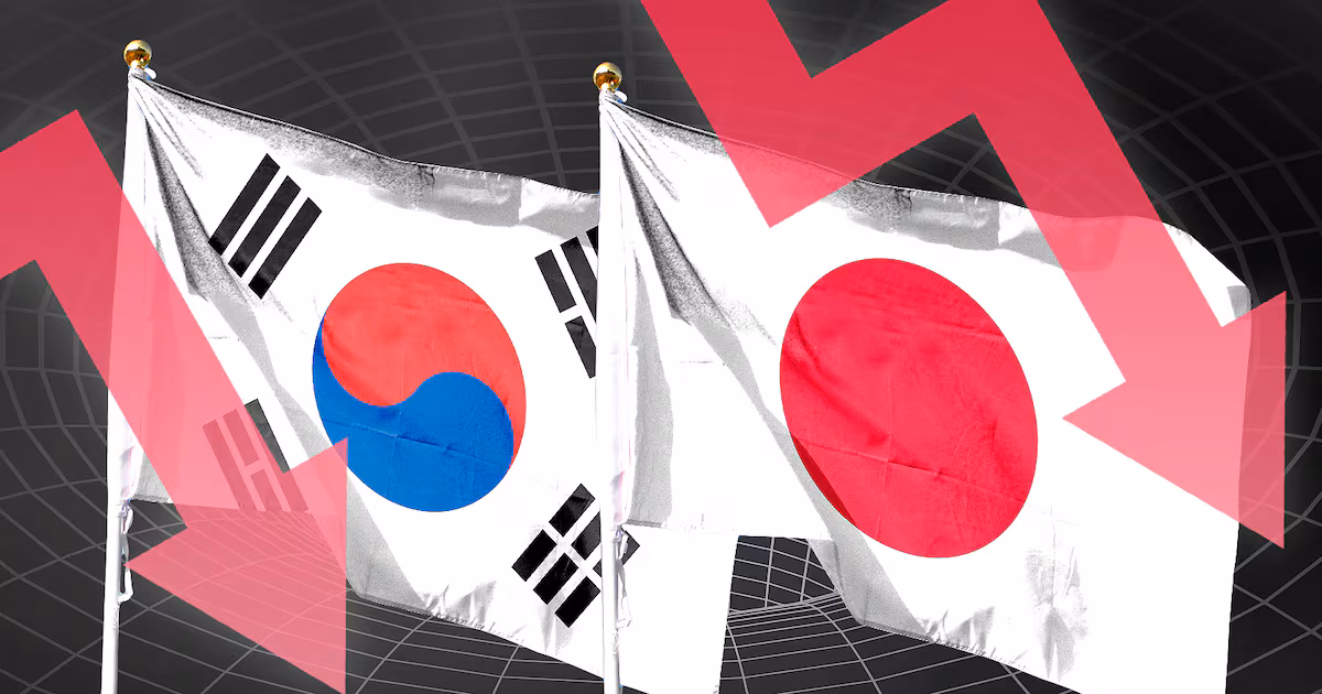 East Asian crypto companies take a battering as Bitcoin price drops below $90,000