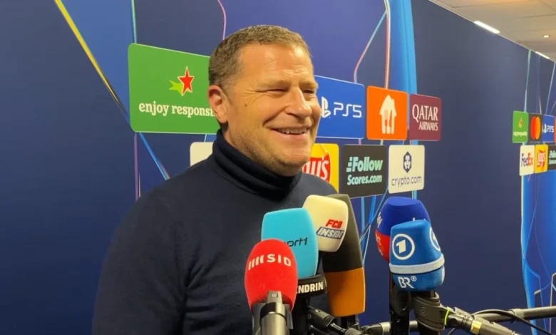 Eberl ist begeistert und witzelt: "Ist der kicker da?" | "Weil der Schuh gelb ist oder warum?" | Video - kicker