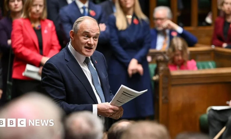 Ed Davey wants to 'work with government' on electoral reform